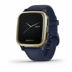 Budget ✨ Montre Connectée GARMIN VENU SQ MUSIC NAVY/GOLD 🥰