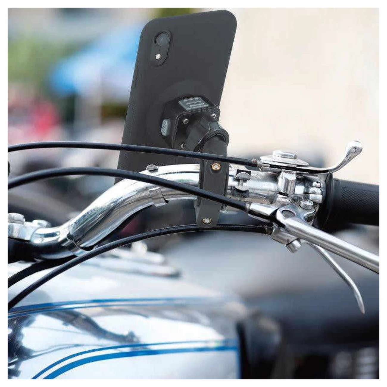 Budget 🔔 Moto Vitesse Tigra Support Guidon Moto/scooter Tigra Fit-clic NOIR 🎉 6 Budget 🔔 Moto Vitesse Tigra Support Guidon Moto/scooter Tigra Fit-clic NOIR 🎉 - Image 4