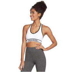 Grosses soldes ⌛ Running Femme Skechers Skechers Seamless Sports Bra W1br70-wht BLANC 💯 -Boutique Montres and Co 389533064f6443b8b220997340329742