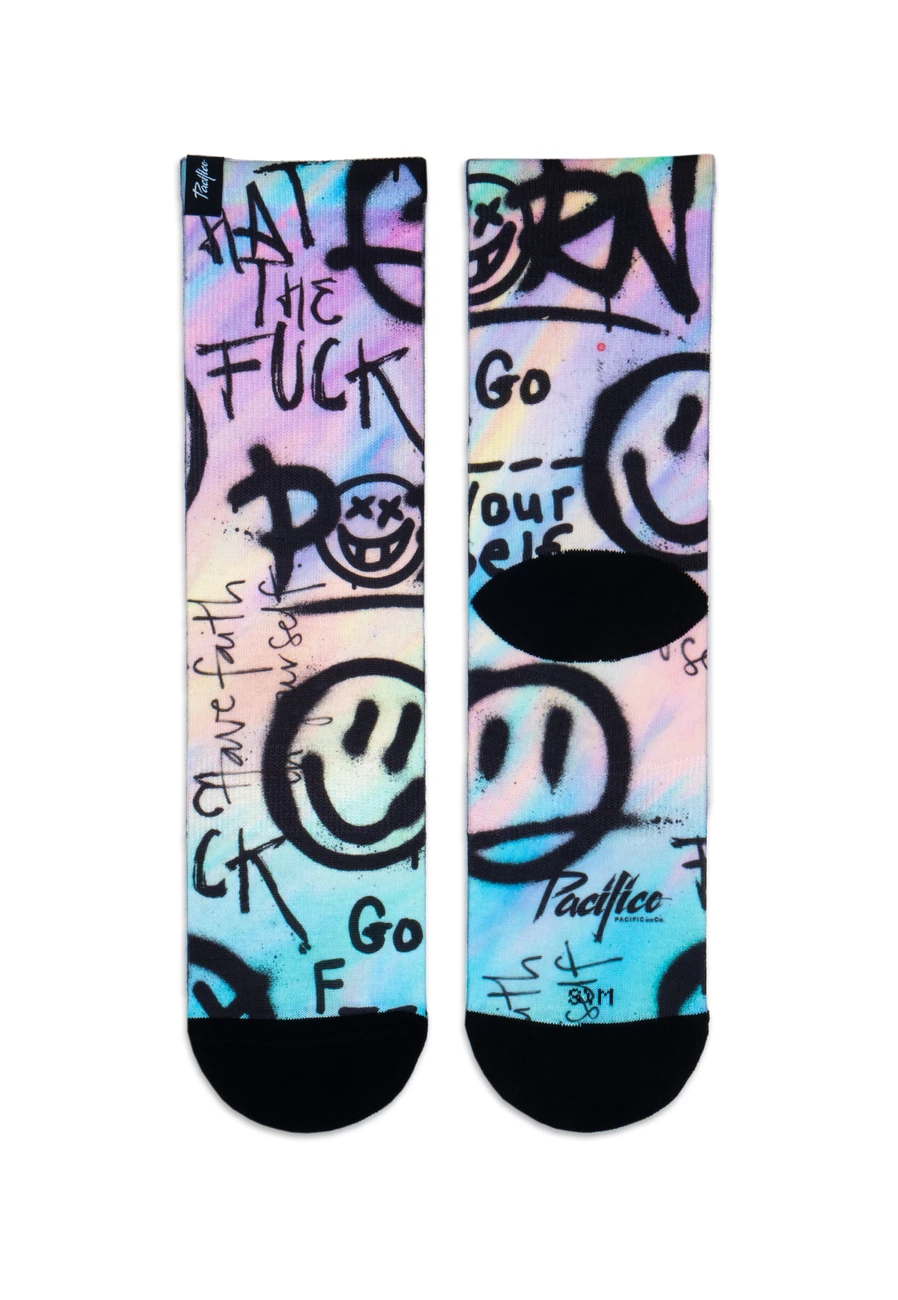 Coupon 🎁 Running Adulte Pacific And Co Chaussettes Pacific & Co Acid Color MULTICOLORE 💯 5 Coupon 🎁 Running Adulte Pacific And Co Chaussettes Pacific & Co Acid Color MULTICOLORE 💯 - Image 3