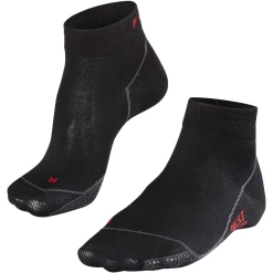Coupon ⭐ Running Homme Falke Falke - Impulse Air Hommes Chaussettes En Cours D&#39 NOIR 🔔