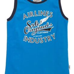 Meilleure vente ✔️ Mode- Lifestyle Garçon Srk Srk Débardeur Garçon Eplano38 Bleu BLEU ✔️