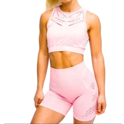 Vente flash 🌟 Running Femme Gymhero Gymhero Venice Beach Top Short Bra Bra-shortmilkshake ROSE ✨ -Boutique Montres and Co af25e4258d7e4973b184b6e8101f83a5 1