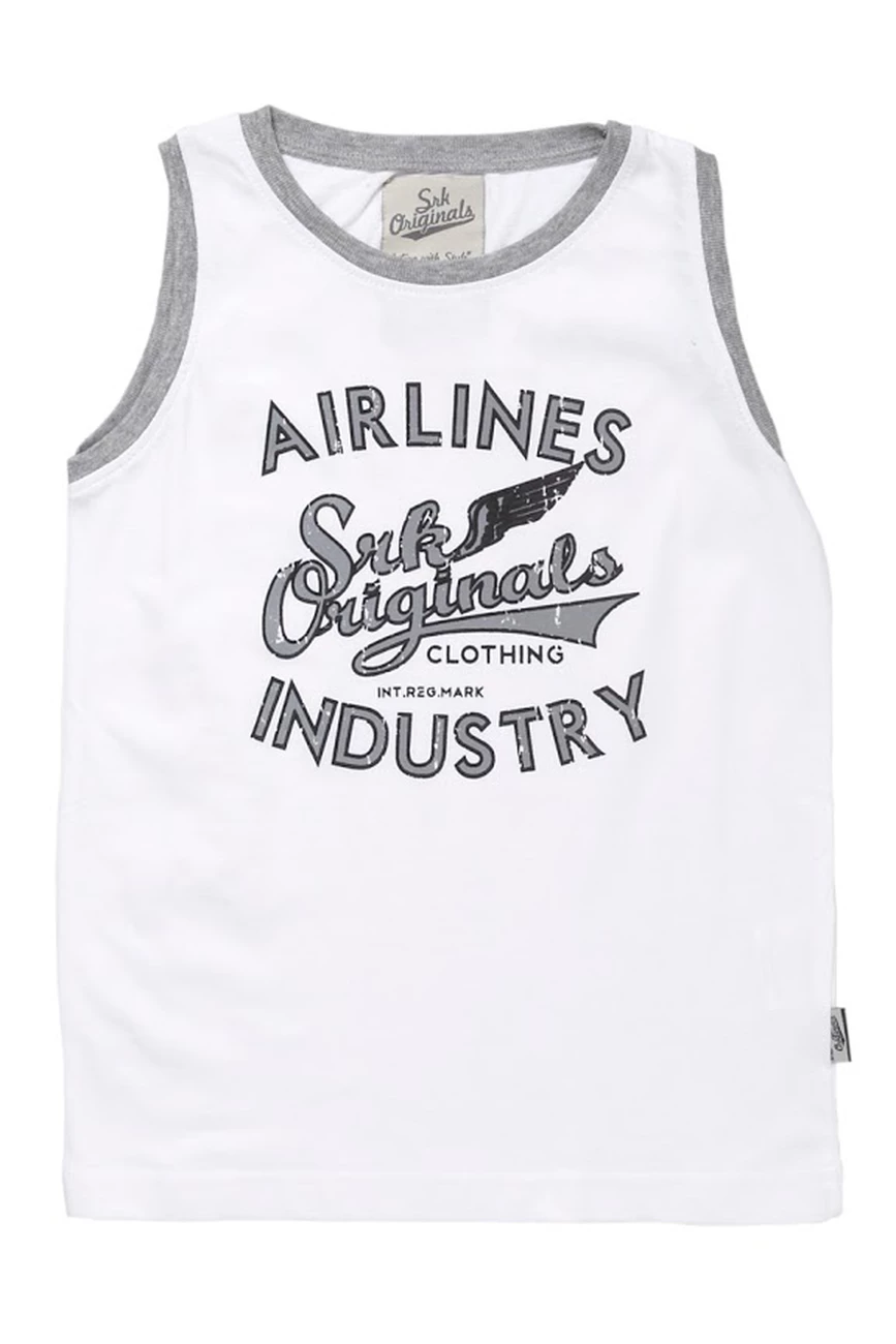 Meilleur prix 😉 Mode- Lifestyle Garçon Srk Srk Débardeur Garçon Eplano38 Blanc BLANC 😉 4 Meilleur prix 😉 Mode- Lifestyle Garçon Srk Srk Débardeur Garçon Eplano38 Blanc BLANC 😉 - Image 2
