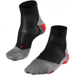 De gros 🤩 Running Homme Falke Falke - Ru5 Lightweight Short Chaussettes De Running Pour Hommes (noir/rouge) NOIR 🤩
