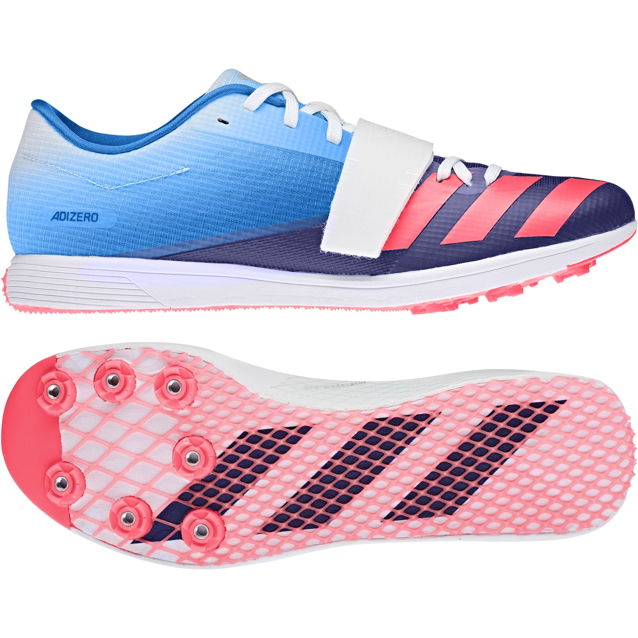 Vente flash ❤️ Athletisme Adulte Adidas Chaussures De Triple Saut Et Saut À La Perche Adidas Adizero BLEU 😍 6 Vente flash ❤️ Athletisme Adulte Adidas Chaussures De Triple Saut Et Saut À La Perche Adidas Adizero BLEU 😍 - Image 4