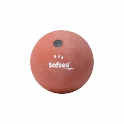 Meilleure vente 🤩 Athletisme Softee Poids À Lancer En Caoutchouc Softee 5kg ROUGE 🥰